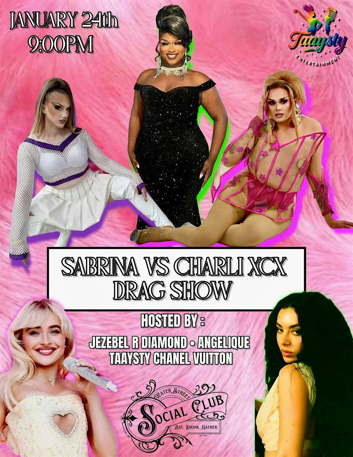 CHARLI XCX VS SABRINA CARPENTER DRAG SHOW, 24 January | Event in Prairie du Sac | AllEvents