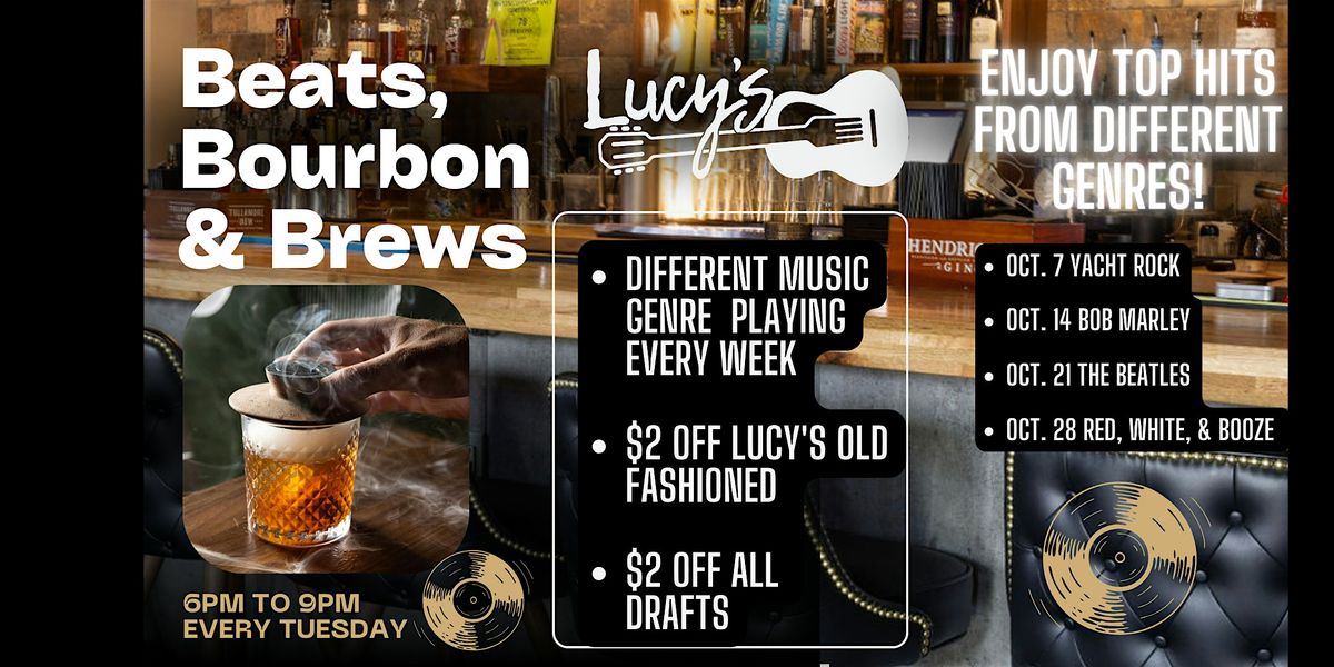 Lucy's Beats, Bourbon & Brews, 7 October | Event in Grand Haven | AllEvents