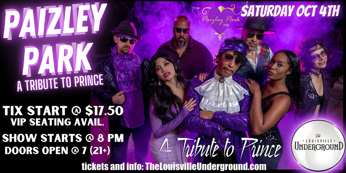 PAIZLEY PARK: A Tribute to Prince, The Louisville