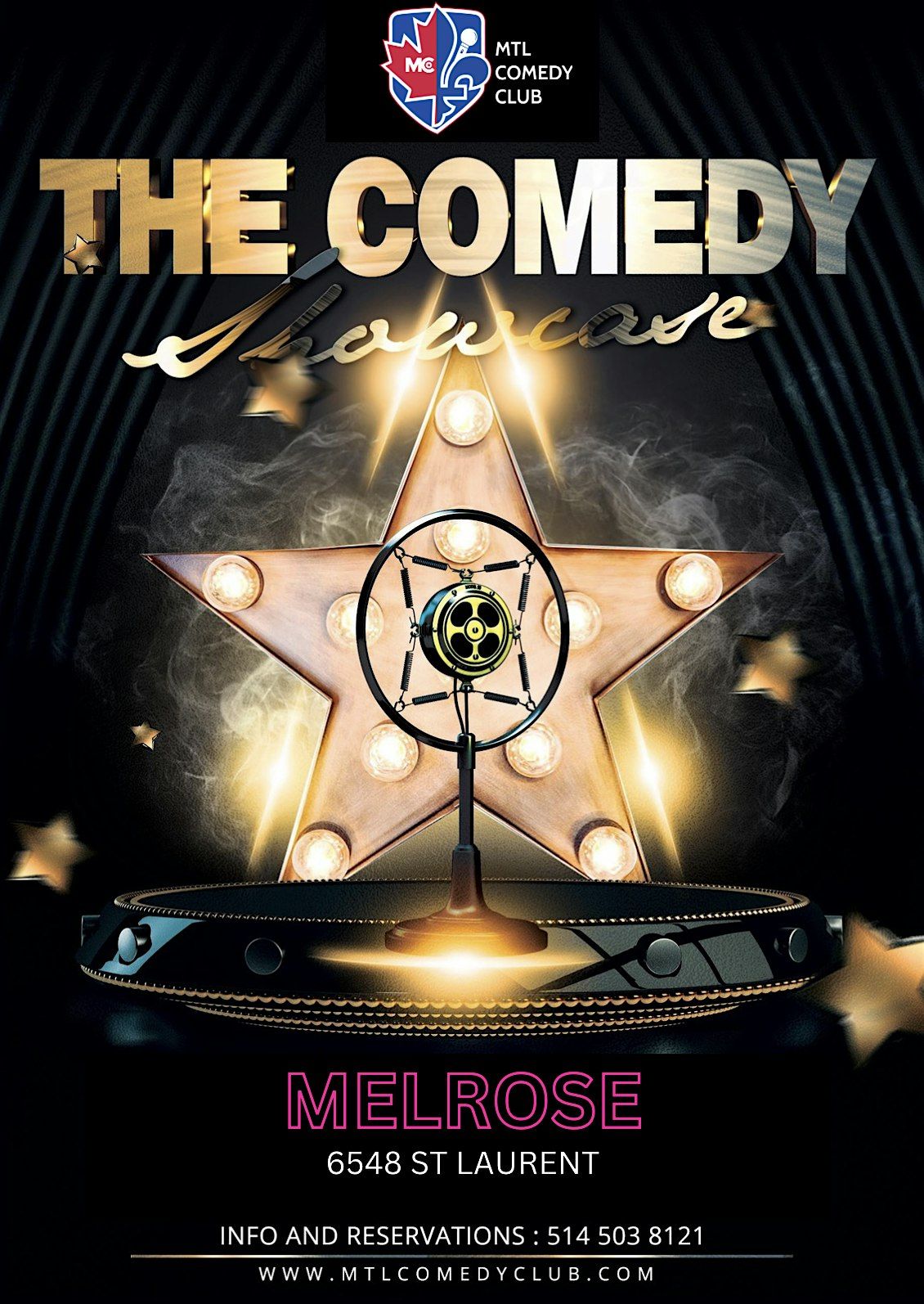 WEDNESDAY, OCTOBER 1ST , 2025 | THE SHOWCASE! A Stand-Up Comedy Show | Event in Montréal | AllEvents