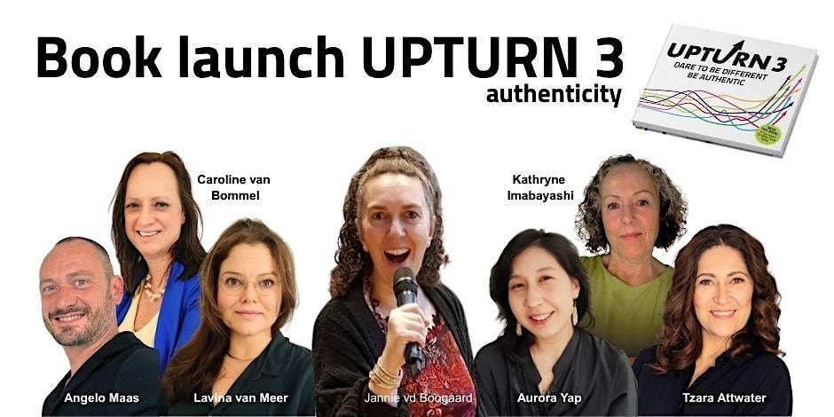 Dare to be different, be authentic - LIVE Booklaunch UPTURN 3, 23 October | Event in Zeist | AllEvents