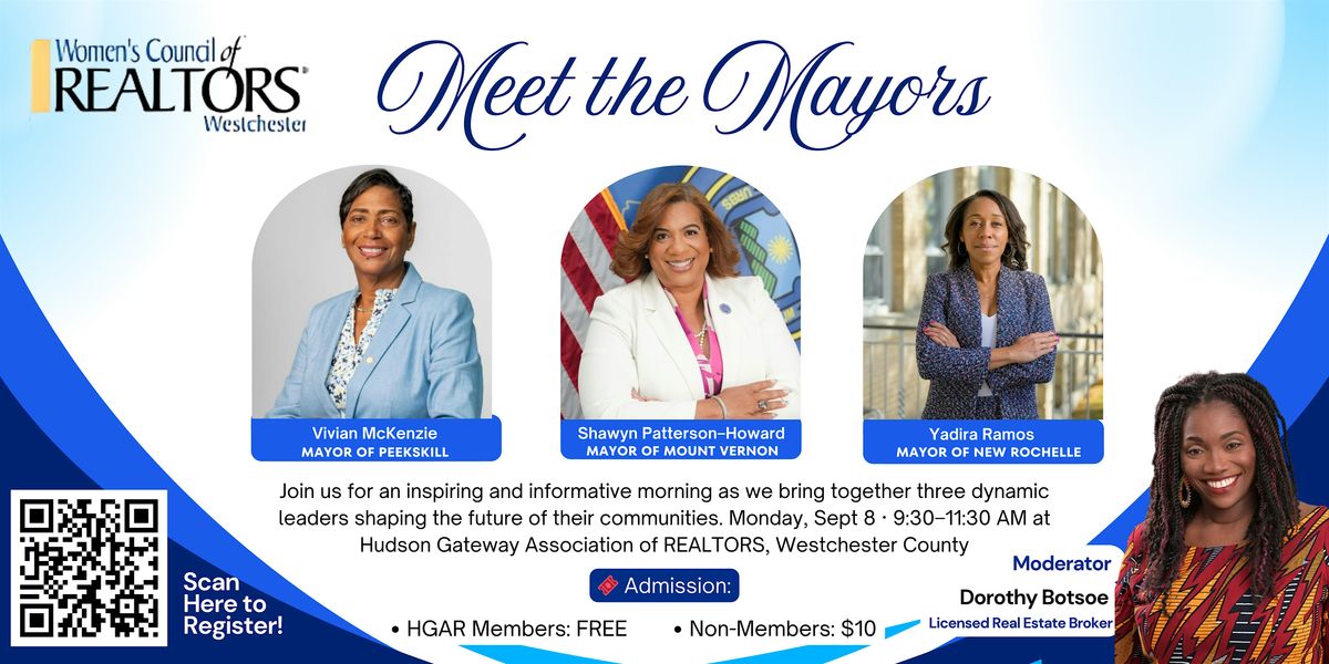 Annual Meet the Mayors Event, 8 September | Event in White Plains | AllEvents