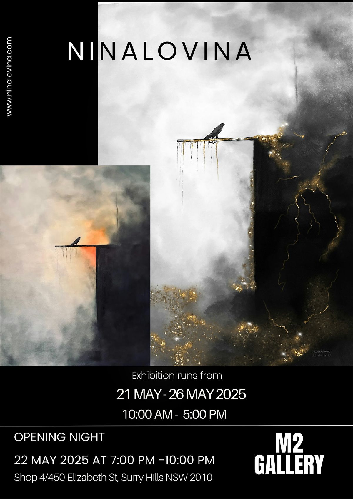 NinaLovina Art Exhibition, 22 May | Event in Surry Hills | AllEvents