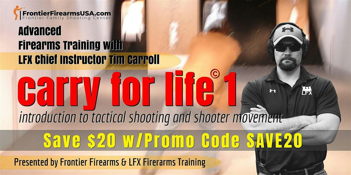 Carry For Life I: Tactical Shooting and Movement - Limit 5 per Class | Event in Kingston | AllEvents