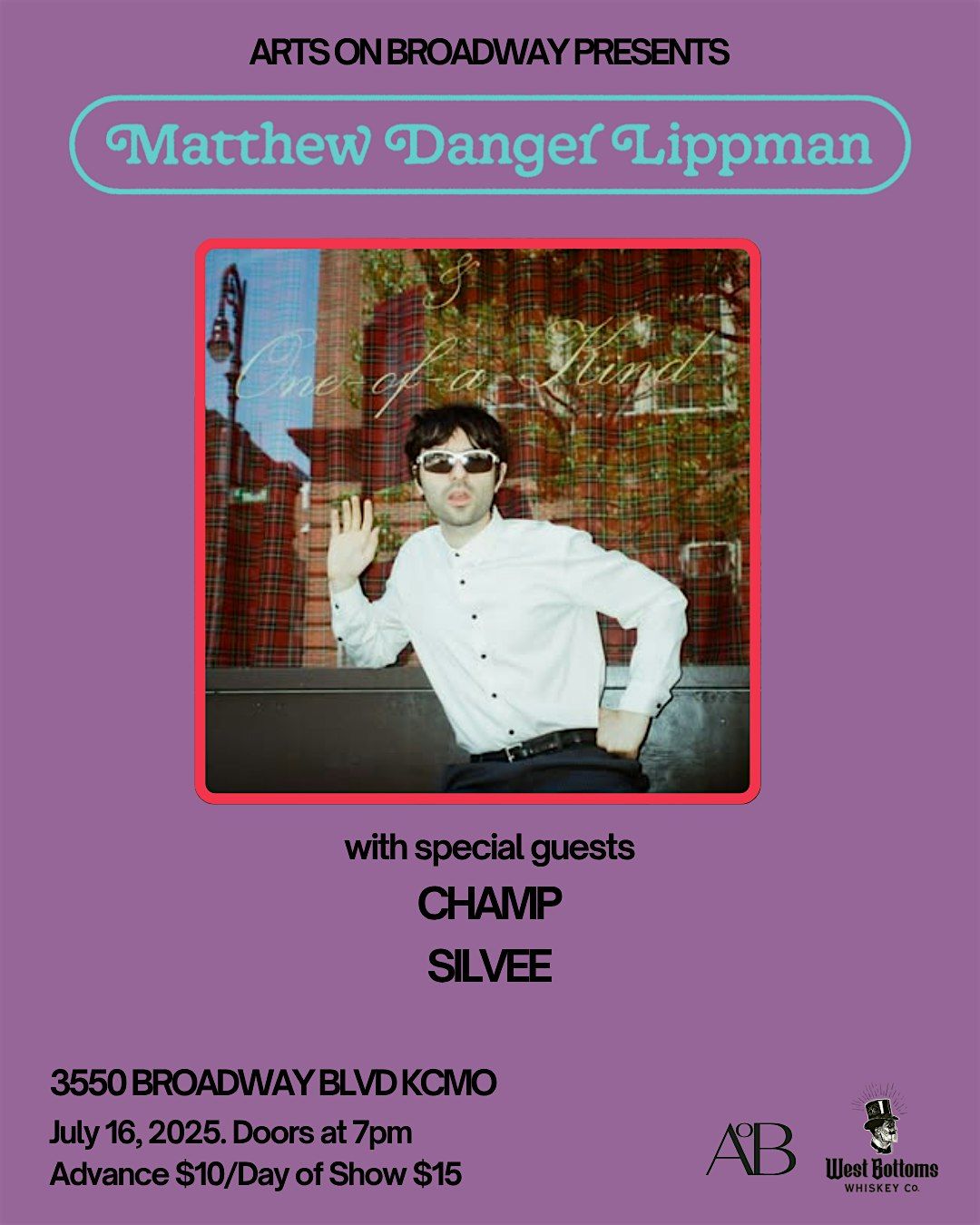 Matthew Danger Lippman w/ Champ and Silvee | Event in Kansas City | AllEvents