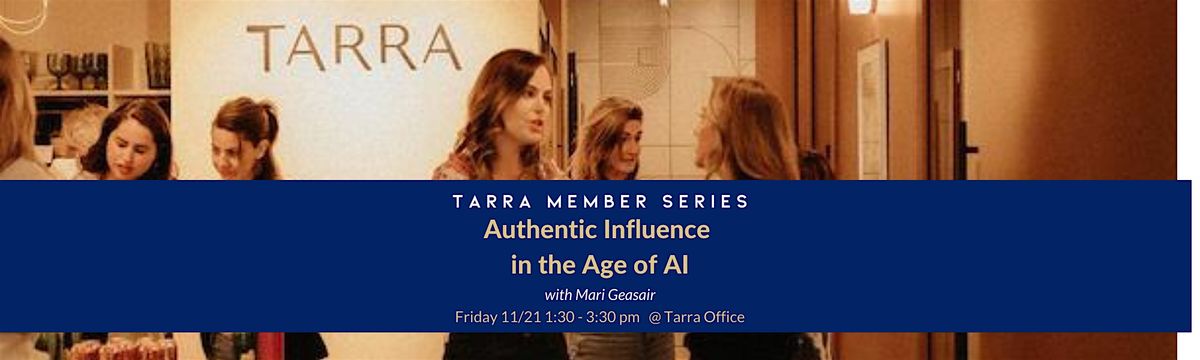Authentic Influence in the Age of AI, 21 November | Event in Denver | AllEvents