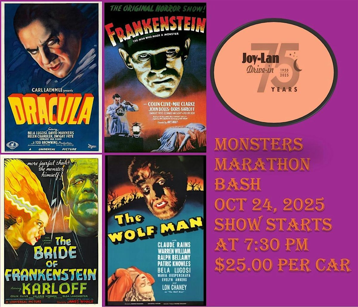 Joy Lan Drive In Monster Marathon Bash, 24 October | Event in Dade City | AllEvents