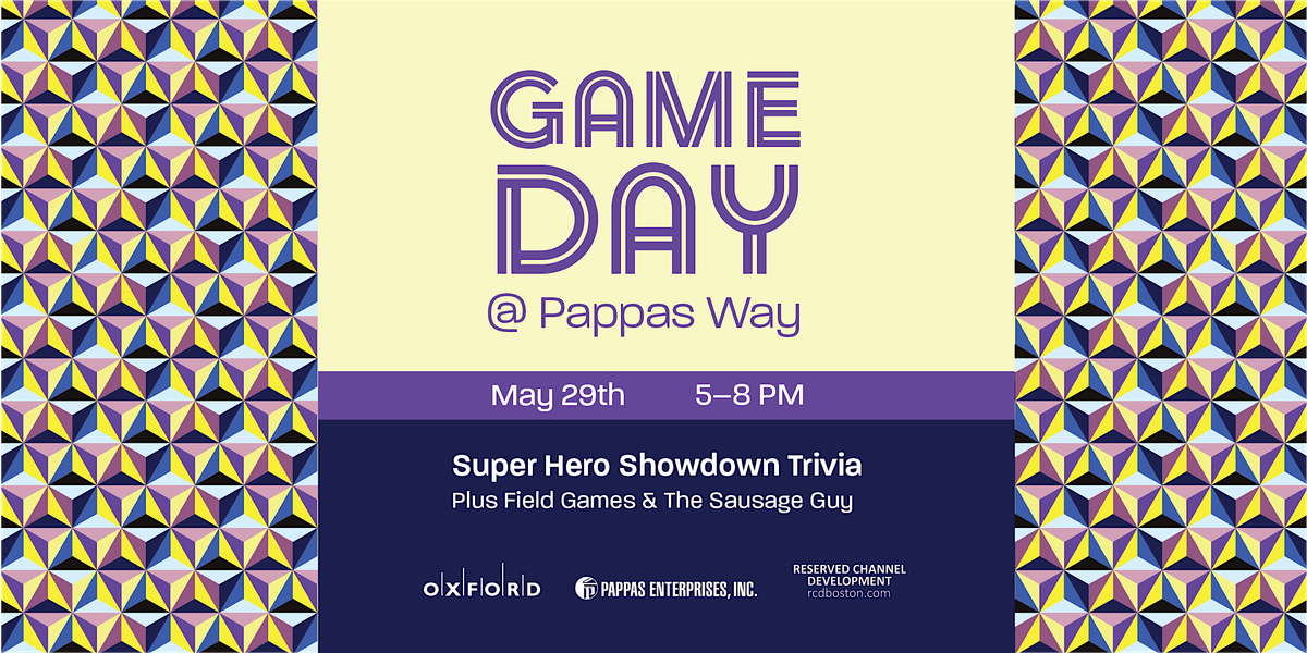 Game Day at Pappas Way: Super Hero Showdown Trivia, 29 May | Event in Boston | AllEvents