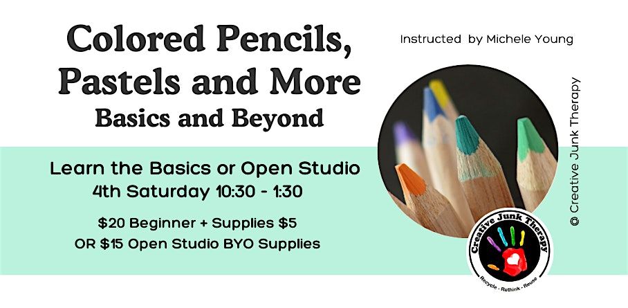 Colored Pencils, Pastels, and more - Basics and Beyond | Event in Brandon | AllEvents