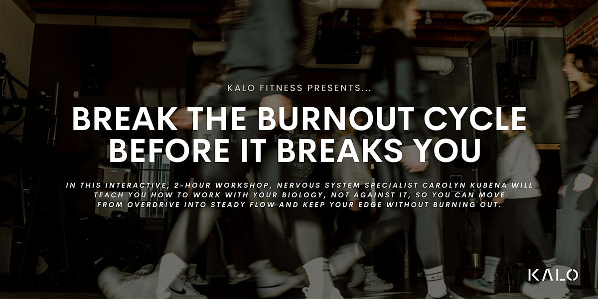 Break the Burnout Cycle Before It Breaks You, 22 November | Event in Denver | AllEvents