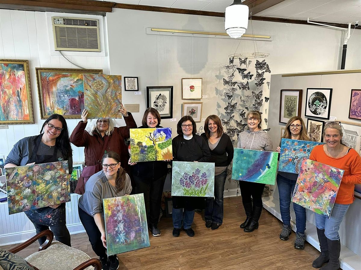 FREE Intuitive Painting Workshop @  Stony Point Art Studio East- Fairport, 13 December | Event in Fairport