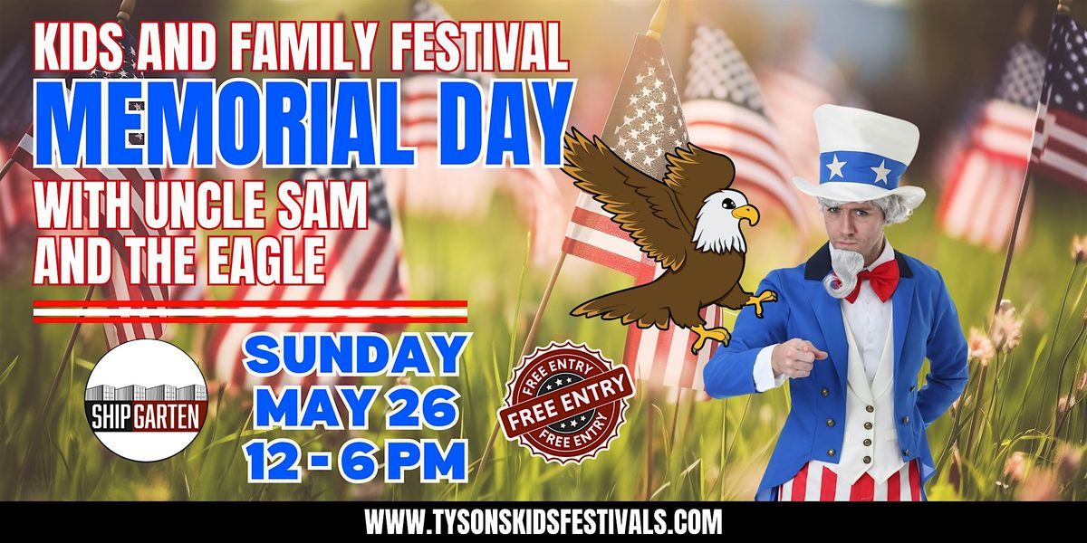 Memorial Day Kids and Family Festival, 26 May | Event in Mclean | AllEvents