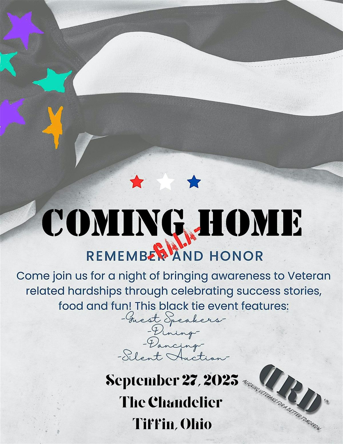 2025 Coming Home Gala, 27 September | Event in Tiffin | AllEvents