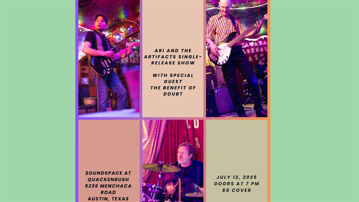 Ari & the Artifacts, 12 July | Event in Austin | AllEvents