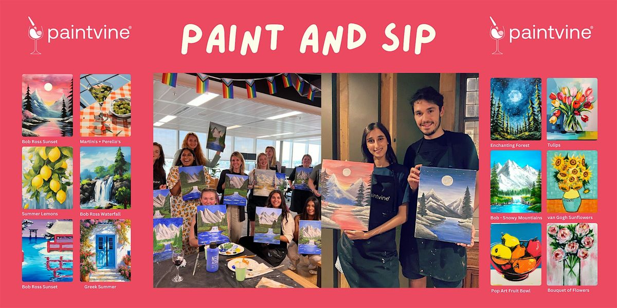 Paint and Sip -  Festive Night |  The Alchemist Brindleyplace, 6 December | Event in Birmingham | AllEvents