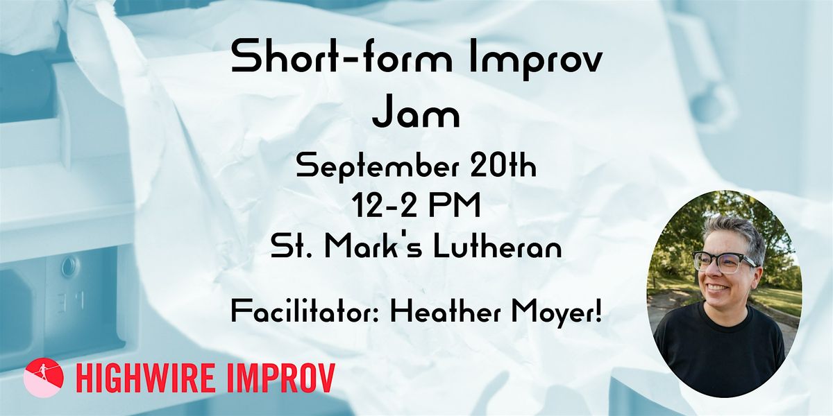 Short-Form Improv Jam with Heather Moyer!, 20 September | Event in Baltimore | AllEvents