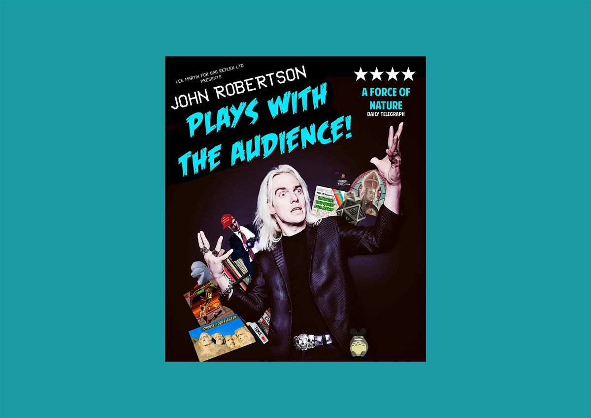 John Robertson's Plays with his Audience in Southampton, 20 November | Event in Totton | AllEvents