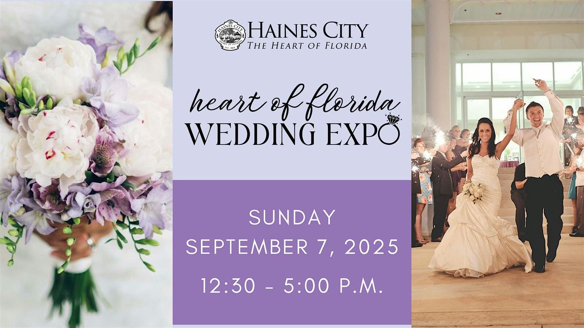 2025 Heart of Florida Wedding Expo, 7 September | Event in Haines City | AllEvents