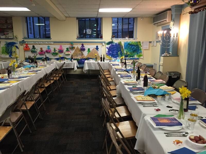 First Night Seder at TBS, Tremont Street Shul, Cambridge, April 5 2023