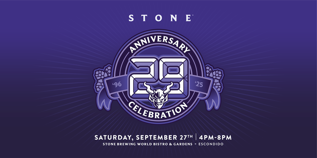 Stone 29th Anniversary Celebration, 27 September | Event in Escondido | AllEvents