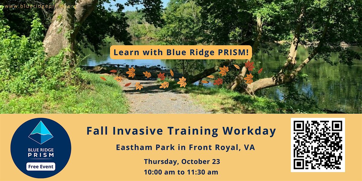 Autumn Invasive Plant Training Workday at Eastham Park in Front Royal, 23 October | Event in Front Royal | AllEvents
