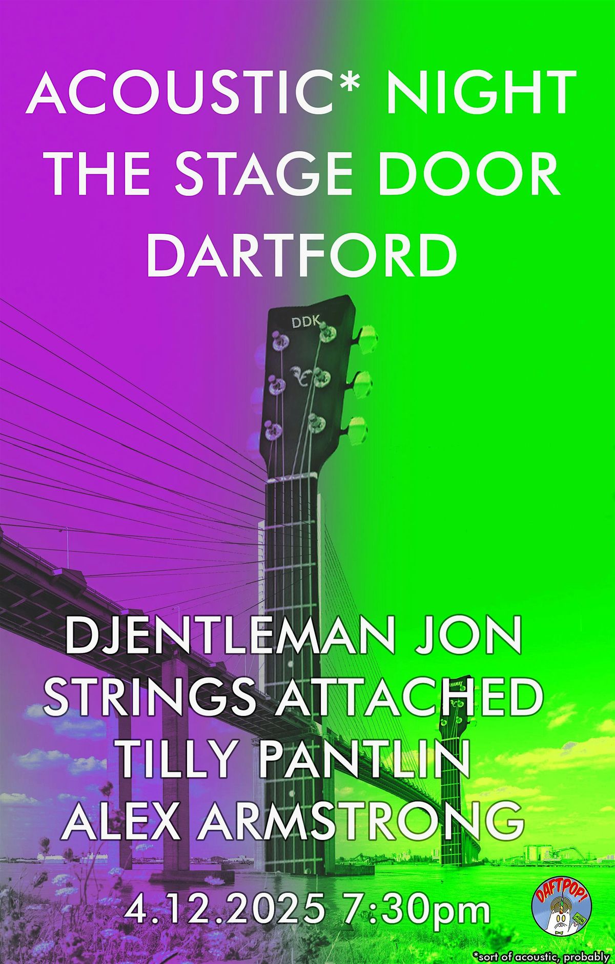 Acoustic Thursdays at The Stage Door, Dartford, 4 December | Event in Dartford | AllEvents