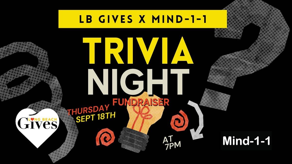 Trivia Night Fundraiser for Long Beach Gives, 18 September | Event in Long Beach | AllEvents