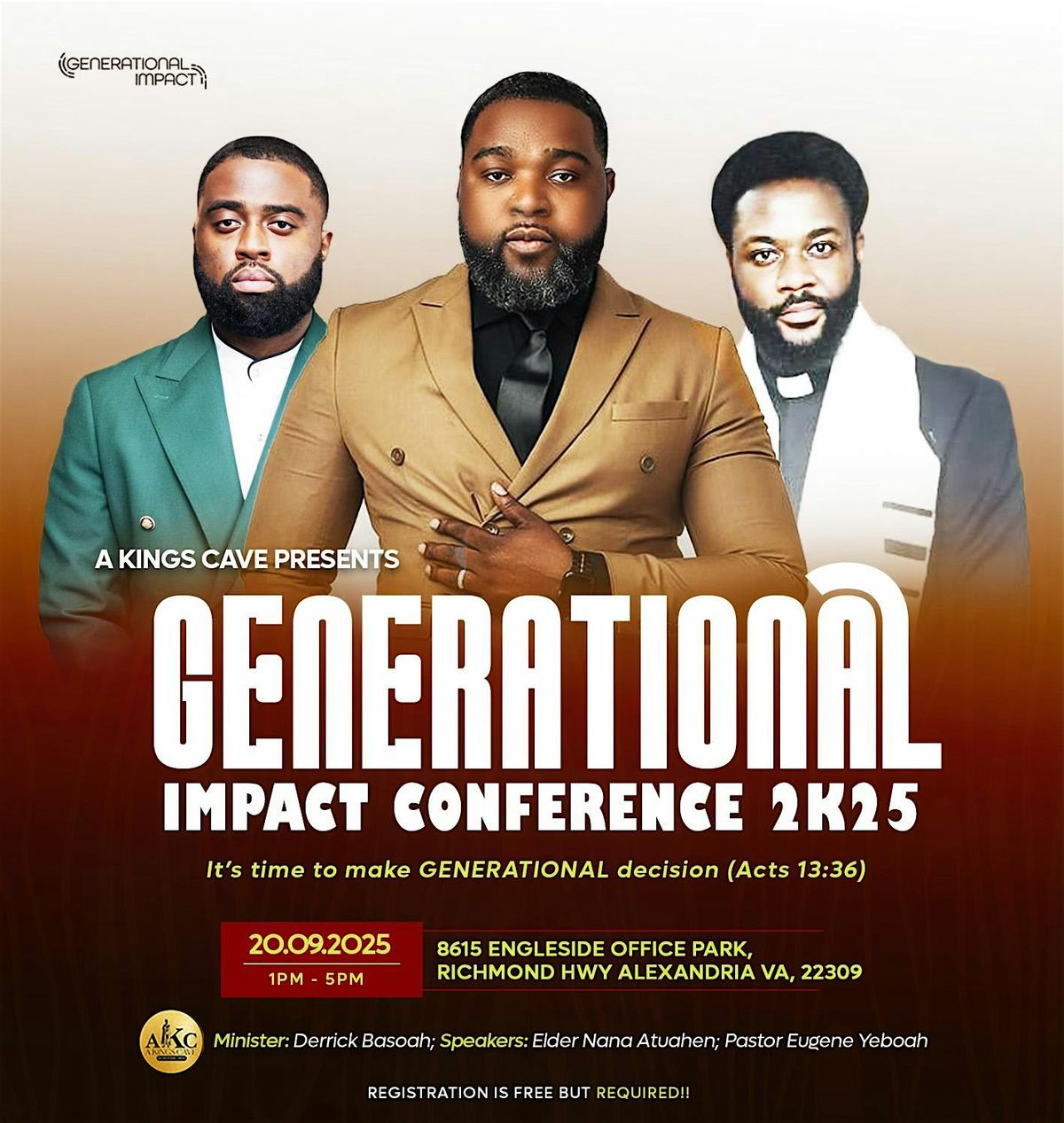 GENERATIONAL IMPACT CONFERENCE, 20 September | Event in Alexandria | AllEvents