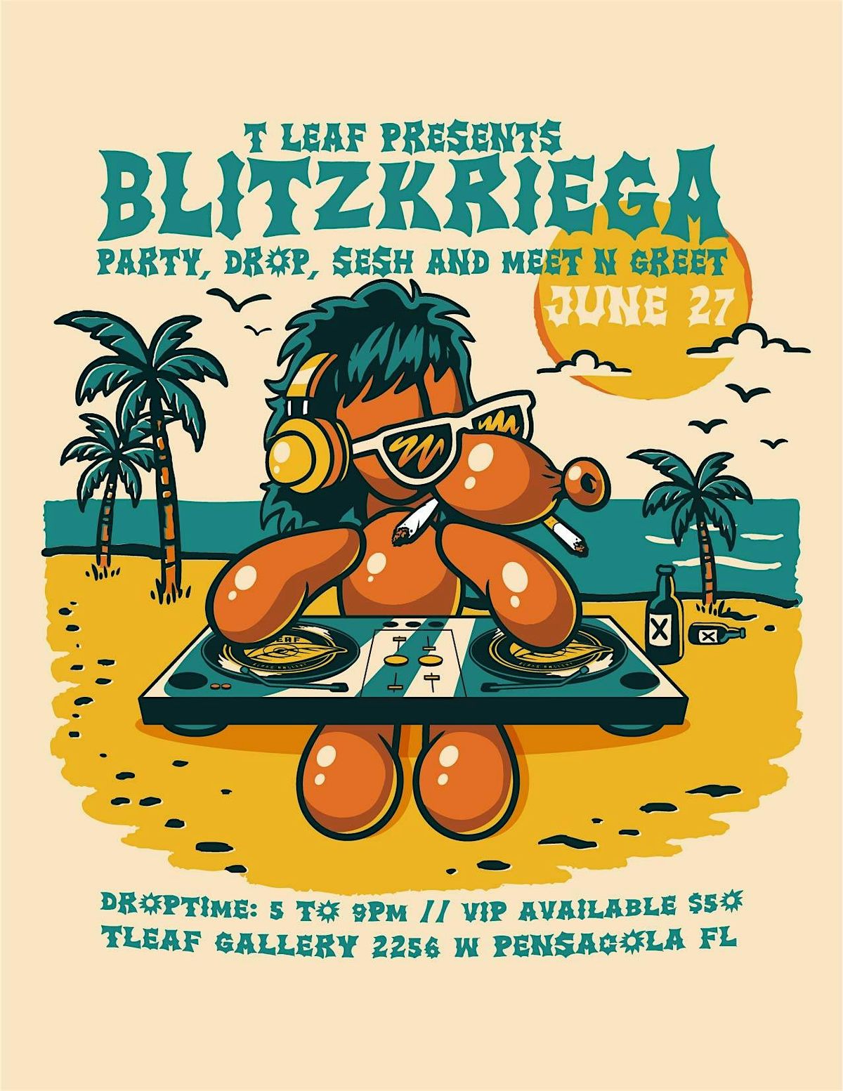 Blitzkriega Block Party, Drop and Sesh, 28 June | Event in Tallahassee | AllEvents