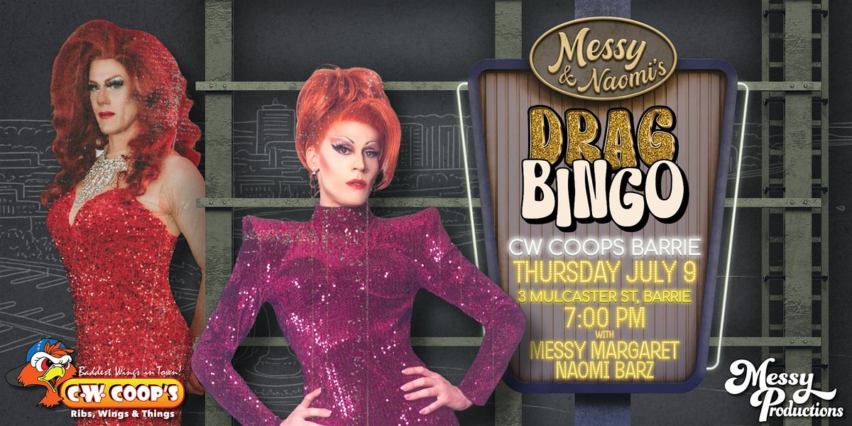 Messy's Drag Bingo @ CW Coops -Barrie ON