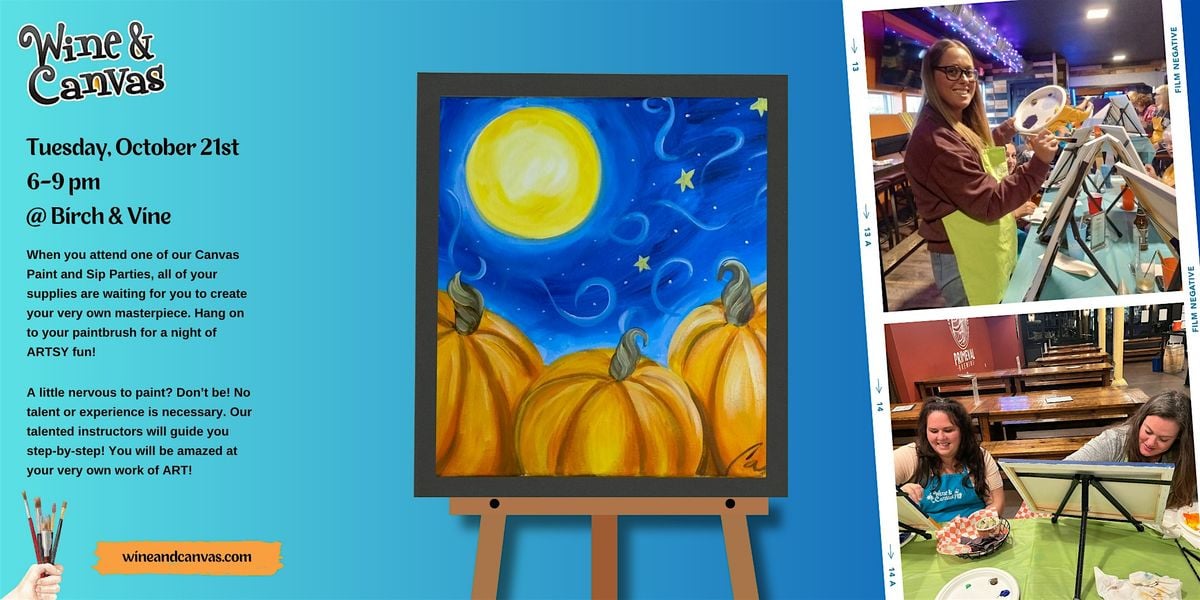 St. Pete Paint and Sip – Moonlit Pumpkins, 21 October | Event in St. Petersburg | AllEvents