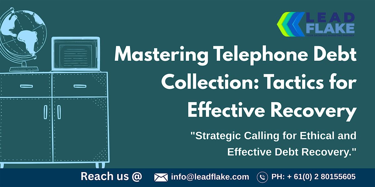 Telephone Debt Collection Workshop in Dunedin, 15 July | Event in Dunedin | AllEvents