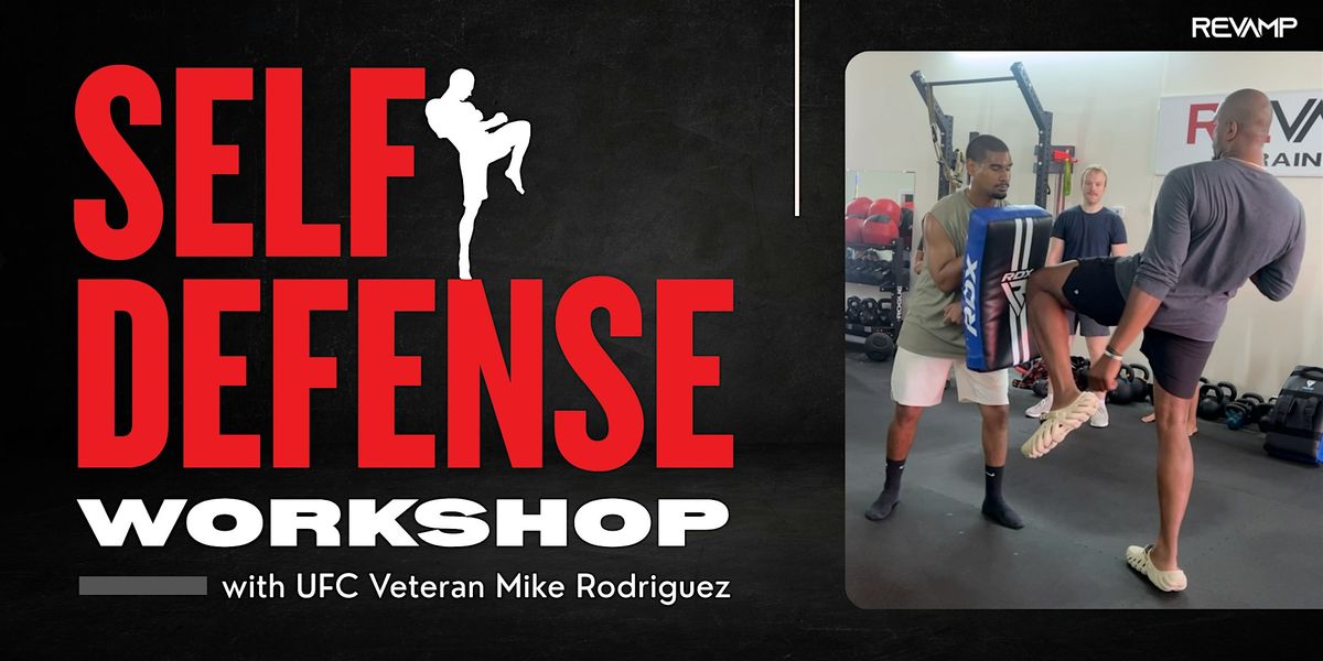 Self-Defense Workshop with UFC Veteran Mike Rodriguez, 1 November | Event in Boston | AllEvents