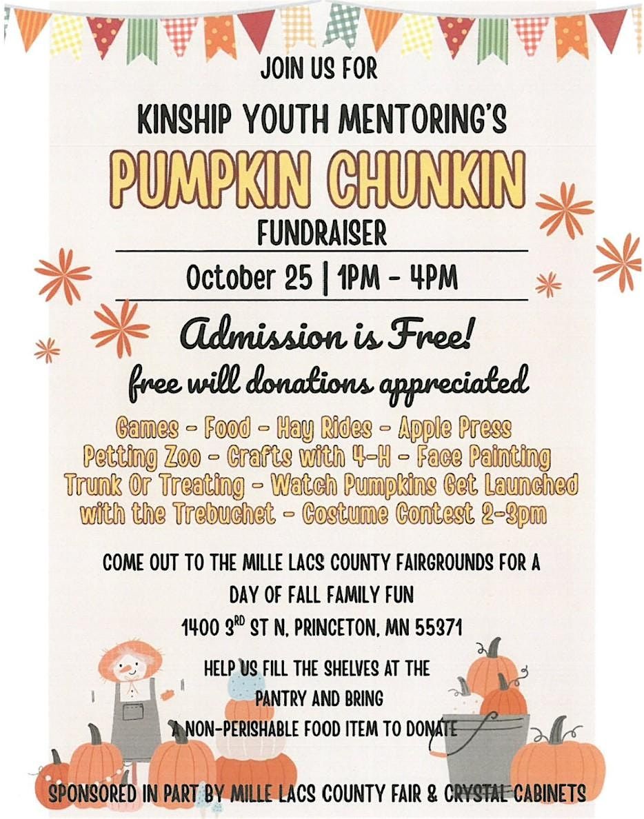 Pumpkin Chunkin Vendor & Community Fair at Mille Lacs County Fairgrounds, 25 October | Event in Princeton