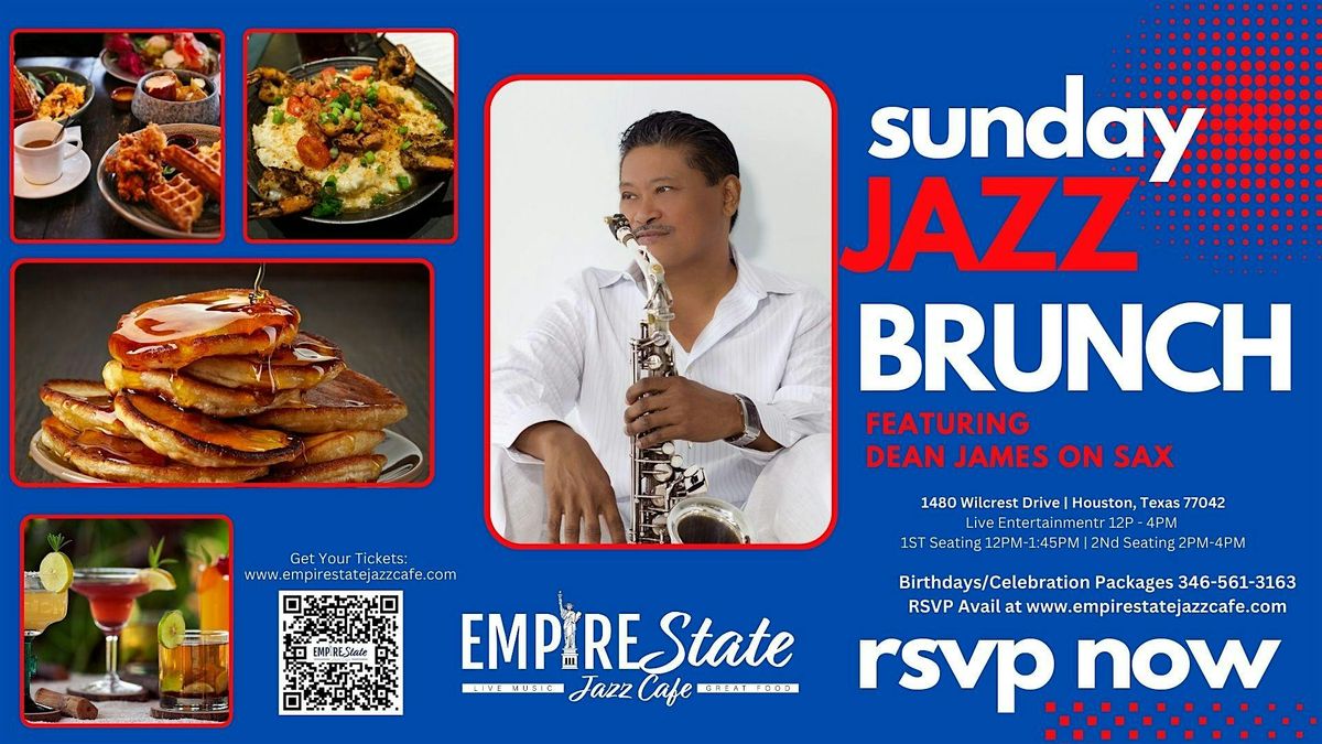 10/5- Sunday Jazz Brunch with Dean James (Noon Seating), 5 October | Event in Houston | AllEvents