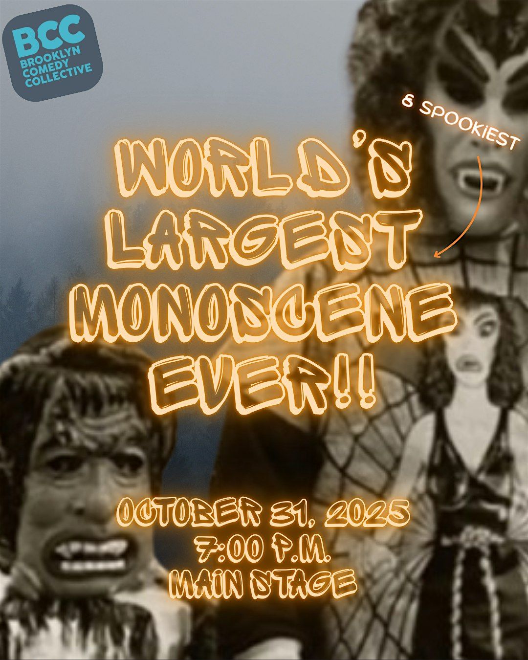 World's Largest (& Spookiest) Monoscene Ever!!, 31 October | Event in Brooklyn | AllEvents