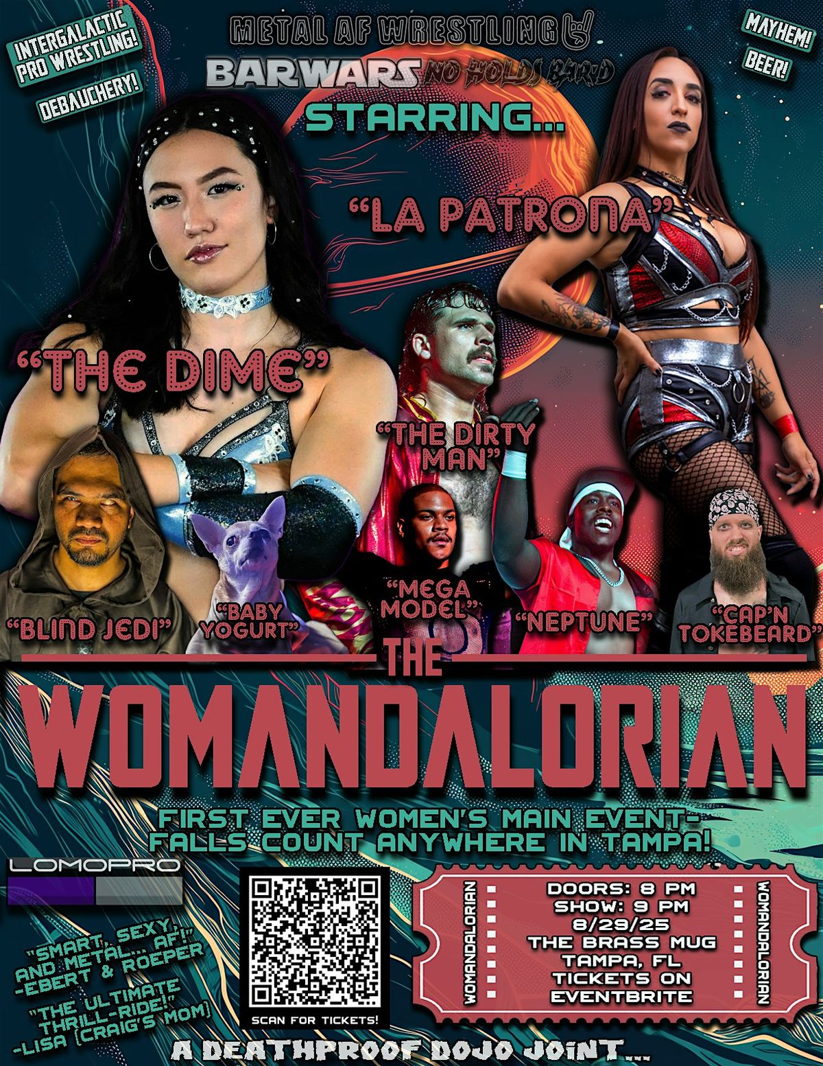 Metal AF Wrestling/Bar Wars-No Holds Bar'd Presents: The WoMandalorian | Event in Tampa | AllEvents