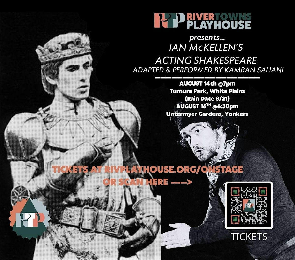 Ian McKellen's Acting Shakespeare, 16 August | Event in Yonkers | AllEvents