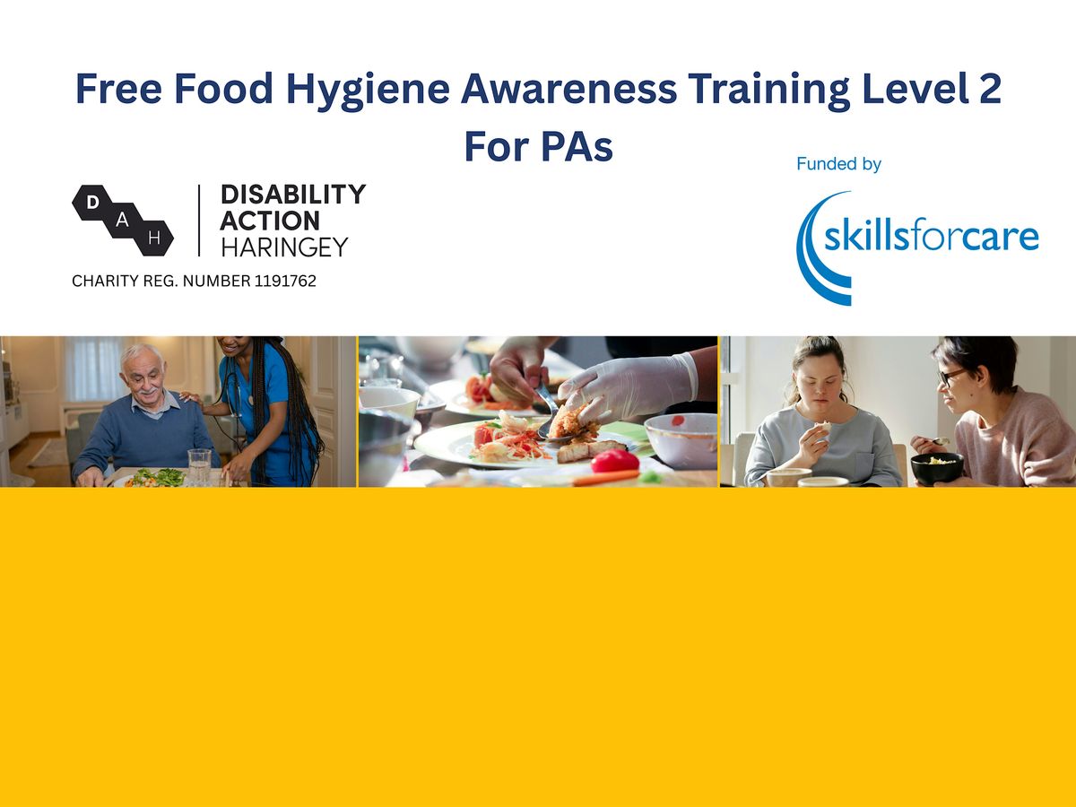 Food Hygiene Awareness Training Level 2 for Personal Assistants, 9 February | Event in London | AllEvents