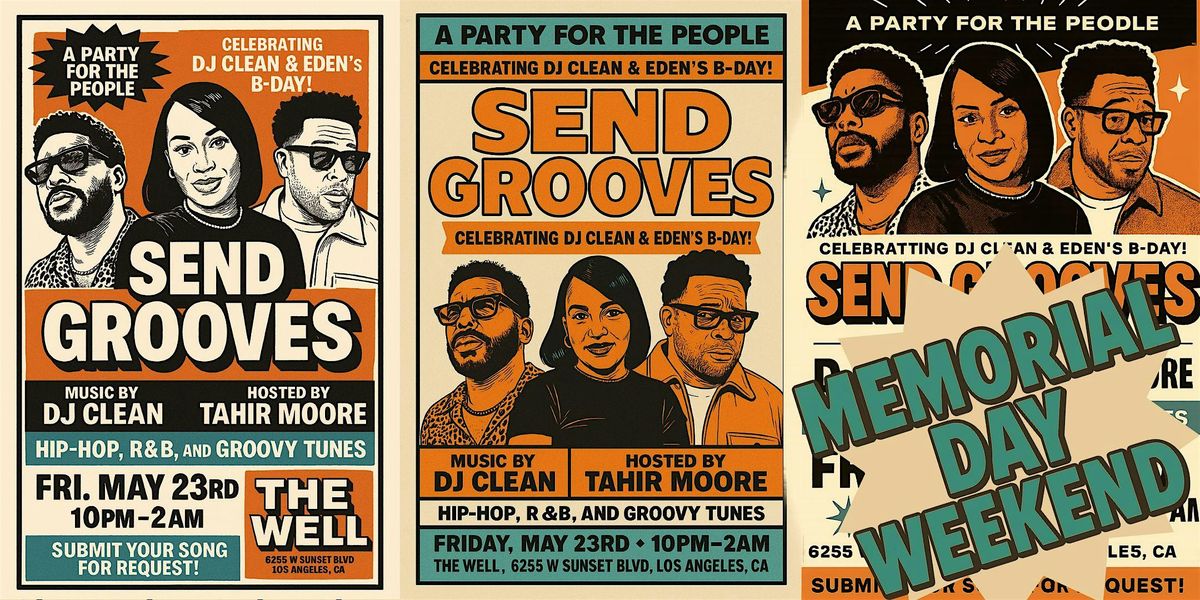Send Grooves, 23 May | Event in Los Angeles | AllEvents