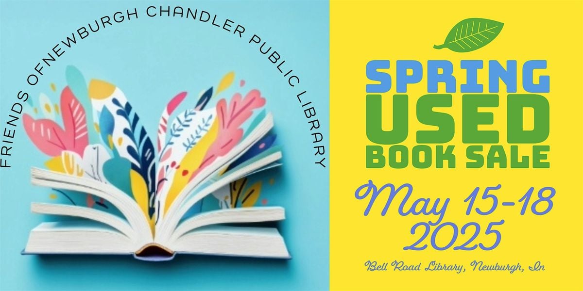 Friends of NCPL Spring 2025 Used Book Sale, 15 May | Event in Newburgh | AllEvents