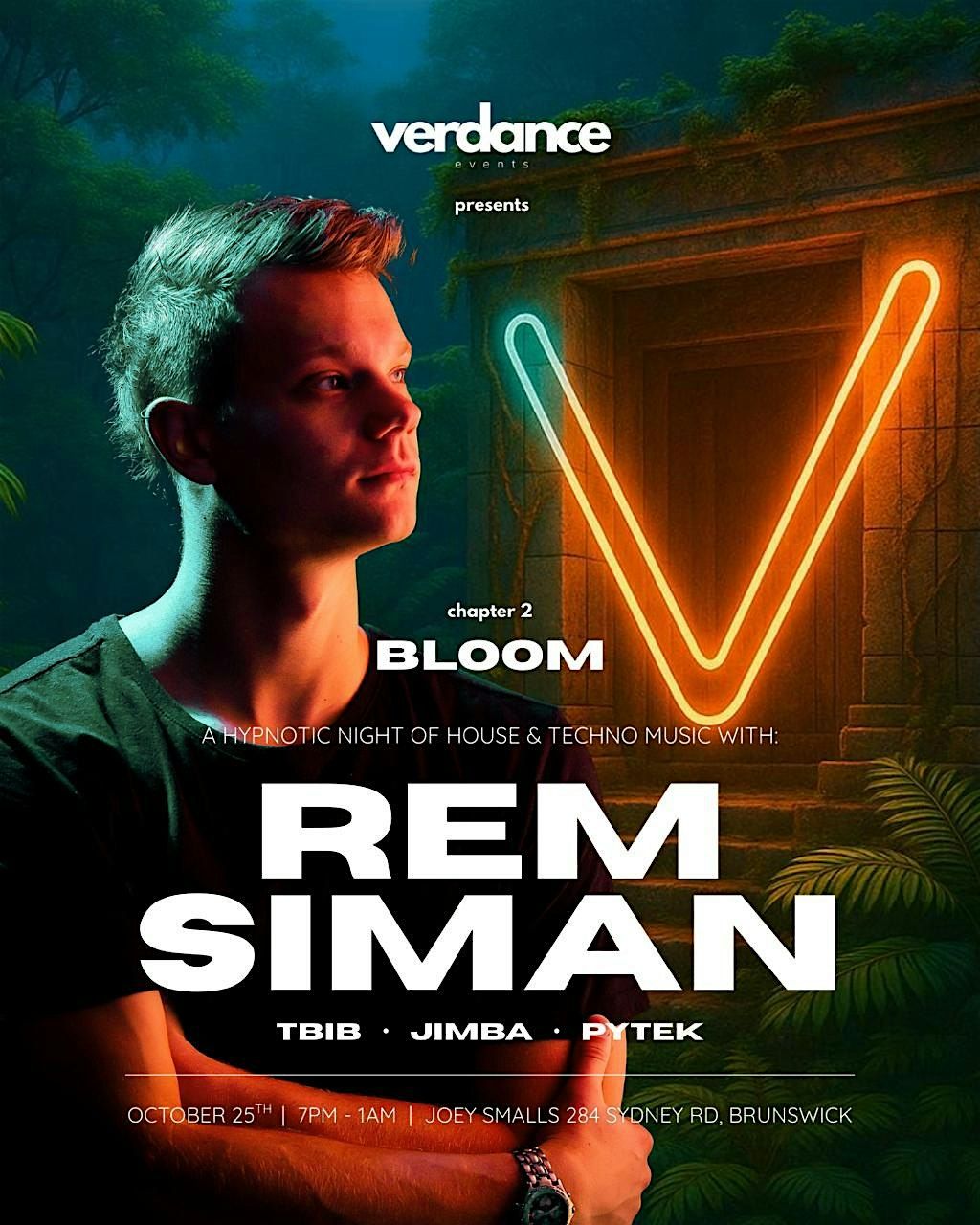 VERDANCE Chapter 2: Bloom, 25 October | Event in Brunswick | AllEvents