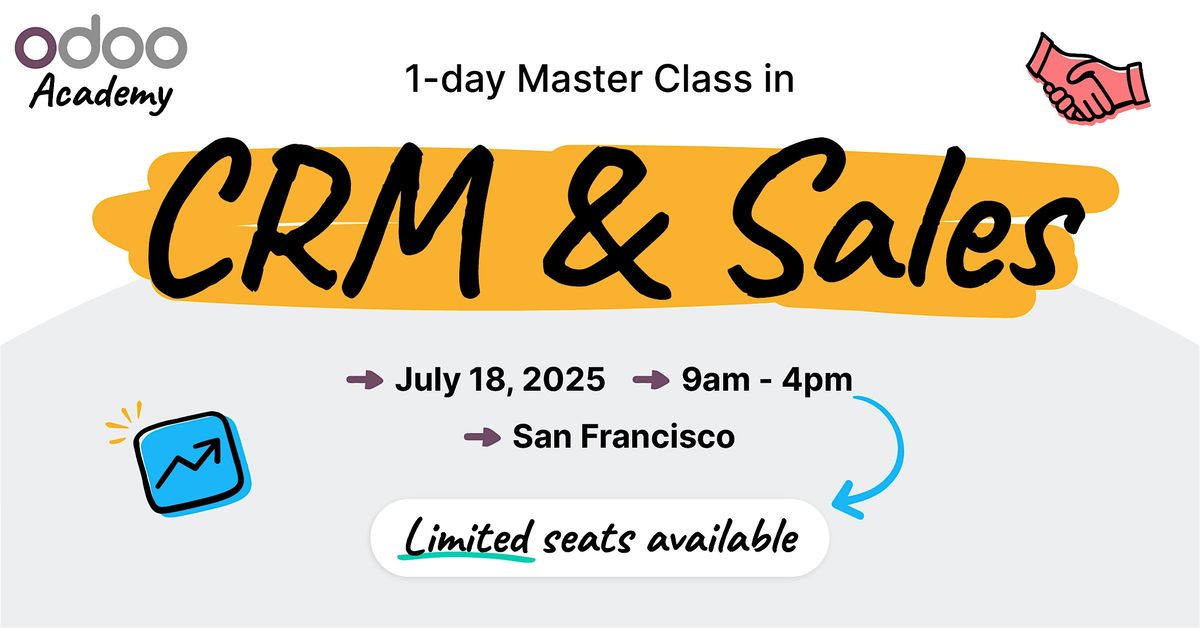 Odoo CRM & Sales Academy - San Francisco, CA, 18 July | Event in Brisbane | AllEvents