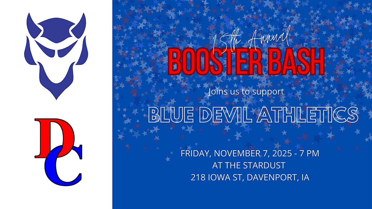 2025 Davenport Central Booster Bash, 7 November | Event in Davenport | AllEvents