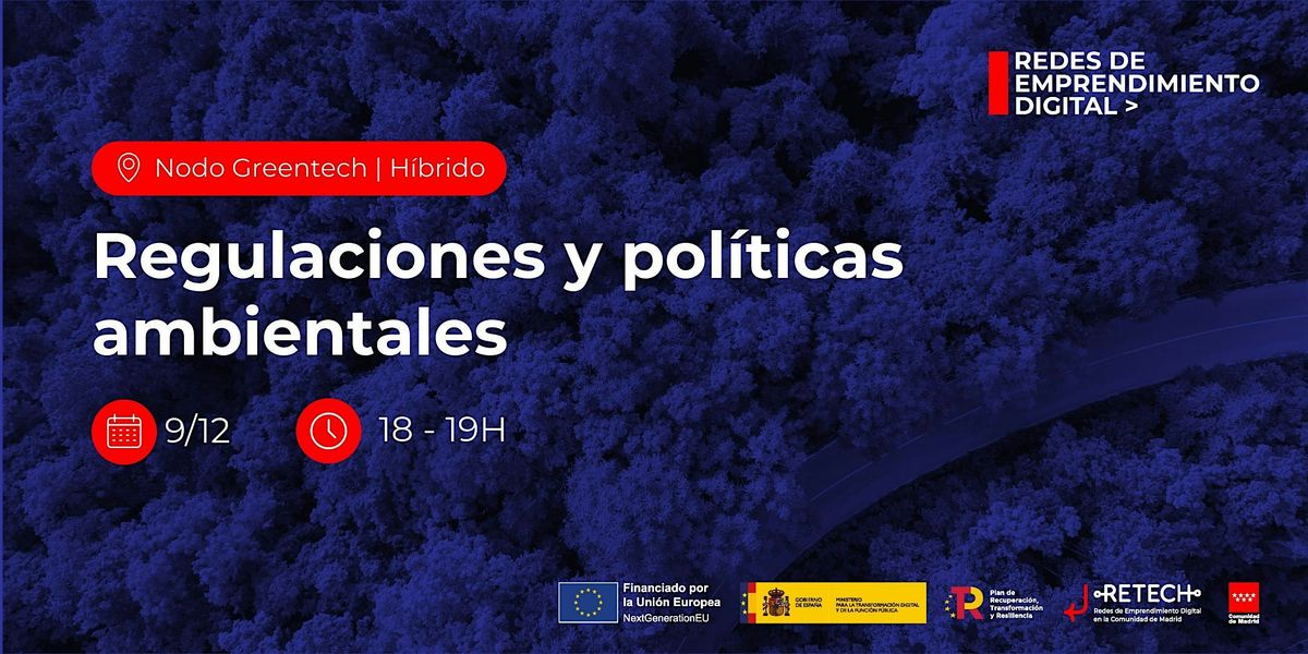 Regulaciones y políticas ambientales, 9 December | Event in Las Rozas de Madrid | AllEvents