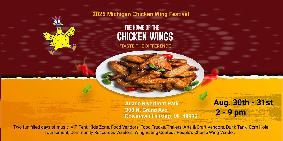 2025 Michigan Chicken Wing Festival, 30 August | Event in Lansing | AllEvents