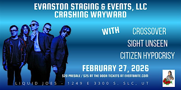 Crashing Wayward / Crossover / Sight Unseen / Citizen Hypocrisy, 27 February | Event in Millcreek | AllEvents