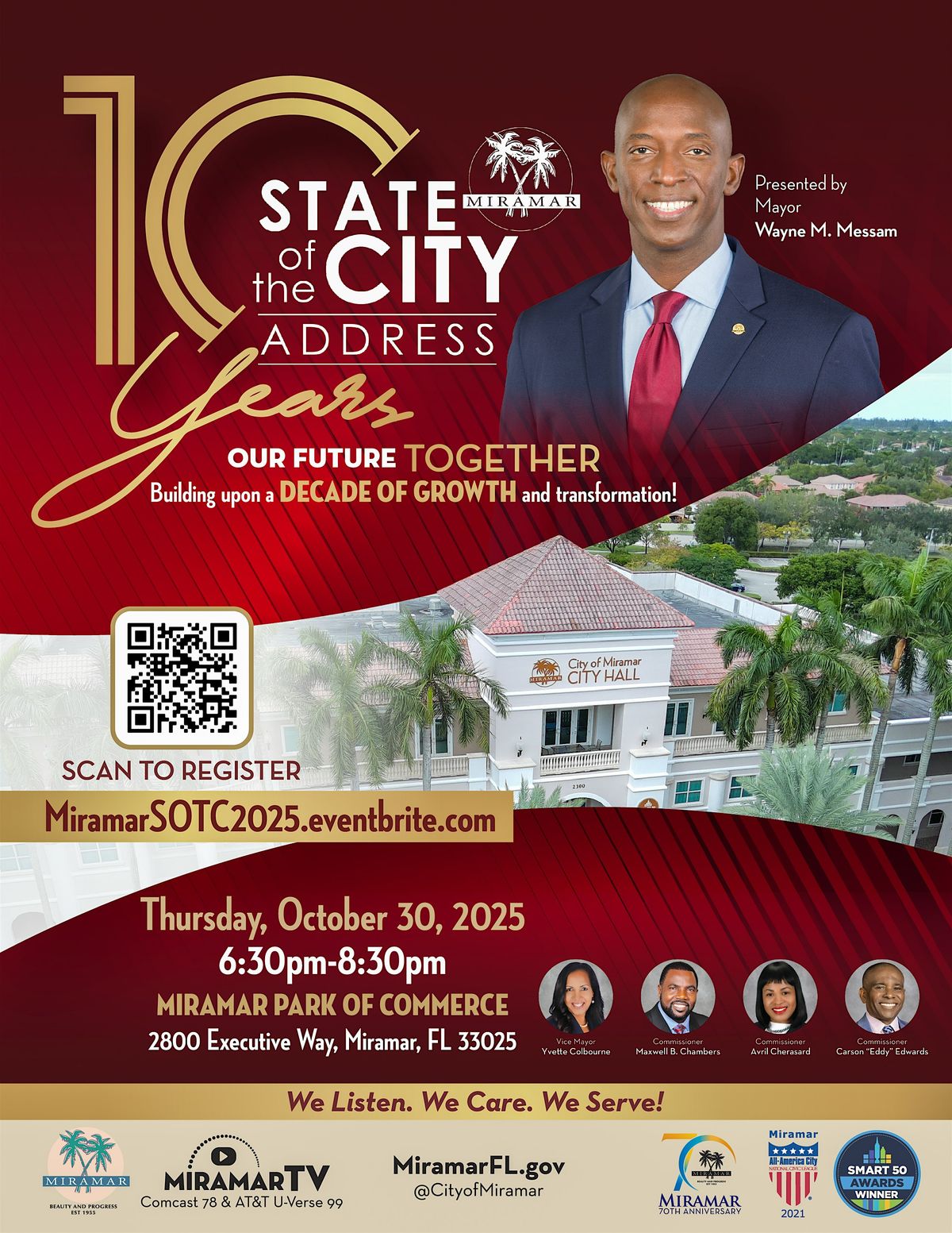 The City of Miramar | State of the City Address 2025, 30 October | Event in Miramar | AllEvents