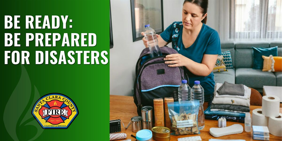 Be Ready: Be Prepared for Disasters | Saratoga - 2025, 24 September | Event in Saratoga | AllEvents