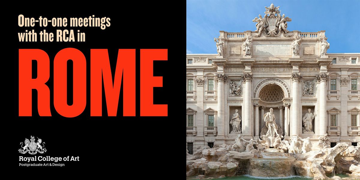 One-to-one meetings with the RCA in Rome, 7 October | Event in Roma | AllEvents